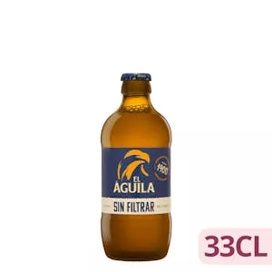 Cerveza El Águila sin filtrar Mercadona