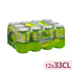 Cerveza Shandy Steinburg sabor limón Mercadona