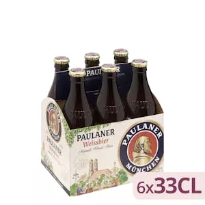 Cerveza de trigo Paulaner Mercadona