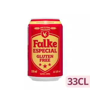 Cerveza especial sin gluten Falke Mercadona