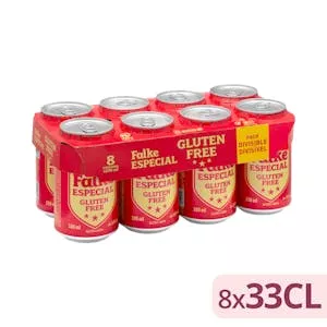 Cerveza especial sin gluten Falke Mercadona