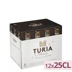 Cerveza tostada Turia Mercadona