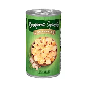 Champiñones laminados Hacendado Mercadona