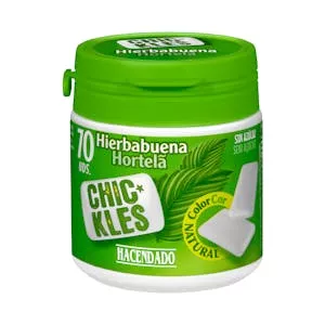 Chicles hierbabuena gragea Hacendado Mercadona