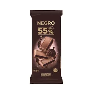 Chocolate negro 55% cacao Hacendado Mercadona