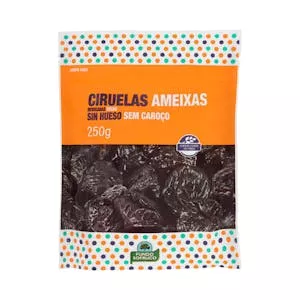 Ciruelas desecadas sin hueso Hacendado Mercadona
