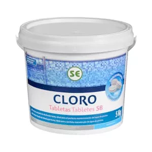 Cloro disolución lenta tabletas para piscina Mercadona