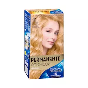 Coloración permanente 10 rubio extra claro Deliplus Mercadona