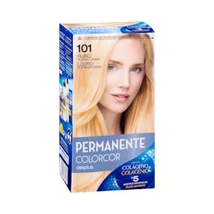 Coloración permanente 101 rubio platino ceniza Deliplus Mercadona
