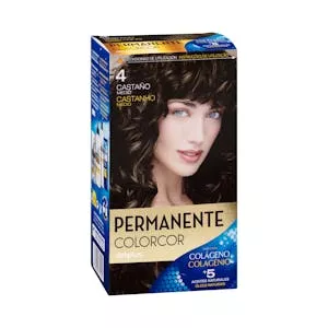 Coloración permanente 4 castaño medio Deliplus Mercadona