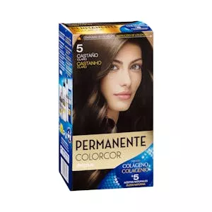 Coloración permanente 5 castaño claro Deliplus Mercadona