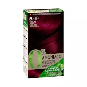 Coloración permanente 5.69 violín Deliplus 0% amoníaco Mercadona