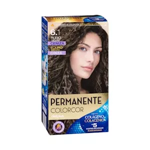 Coloración permanente 6.1 rubio oscuro ceniza Deliplus Mercadona