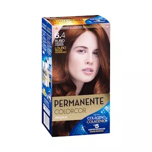 Coloración permanente 6.4 rubio oscuro cobrizo Deliplus Mercadona