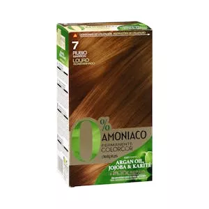 Coloración permanente 7 rubio Deliplus 0% amoníaco Mercadona