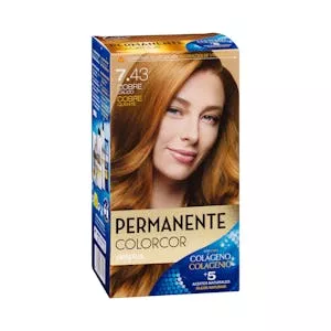 Coloración permanente 7.43 cobre cálido Deliplus Mercadona