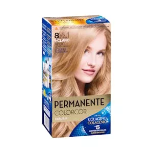 Coloración permanente 8 1/2.1 rubio claro ceniza Deliplus Mercadona