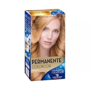 Coloración permanente 8 rubio claro Deliplus Mercadona