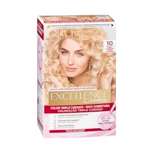 Coloración permanente L'Oréal 10 rubio muy claro Mercadona