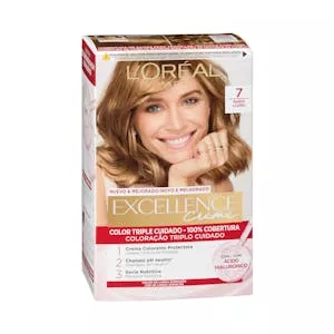 Coloración permanente L'Oréal 7 rubio Mercadona