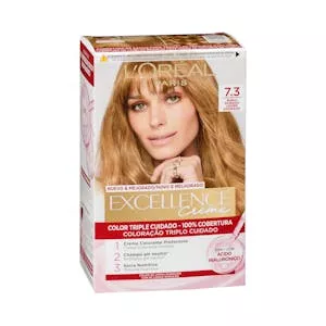 Coloración permanente L'Oréal 7.3 rubio dorado Mercadona