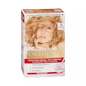 Coloración permanente L'Oréal 8 rubio claro Mercadona