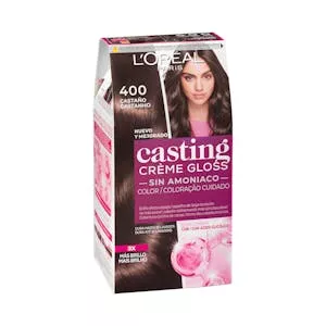 Coloración sin amoníaco L'Oréal 400 castaño Mercadona