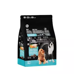 Comida perro júnior Supreme Compy pollo fresco con frutas y verduras Mercadona