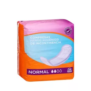 Compresa sin alas de incontinencia Deliplus Normal Mercadona