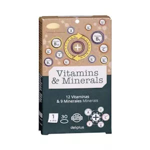 Comprimidos Vitaminas y Minerales Deliplus Mercadona