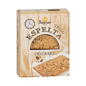 Crackers integrales de espelta Bachman Mercadona