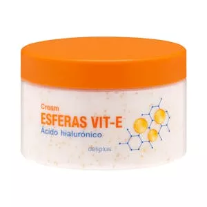 Crema corporal hidratante Esferas VIT-E Deliplus con ácido hialurónico Mercadona