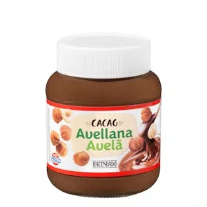 Crema de avellanas y cacao Hacendado Mercadona