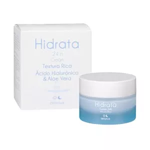 Crema facial Hidrata Deliplus ácido hialurónico y aloe vera Mercadona