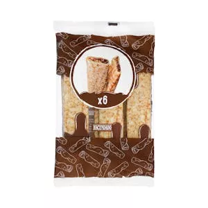 Crepes rellenos de chocolate Hacendado Mercadona