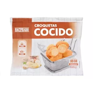 Croquetas de cocido Hacendado ultracongeladas Mercadona