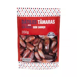 Dátiles desecados sin hueso Hacendado Mercadona