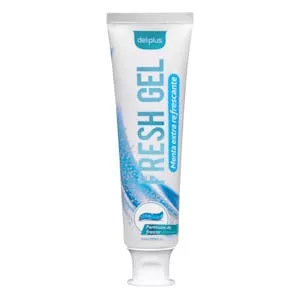 Dentífrico Fresh Gel Deliplus menta extra refrescante Mercadona
