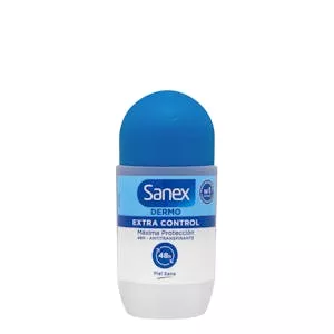 Desodorante roll-on Dermo extra control Sanex antitranspirante Mercadona