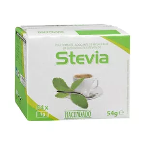 Edulcorante en sobres stevia Hacendado Mercadona