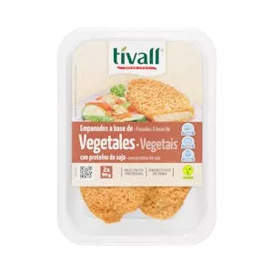 Empanados vegetales con proteína de soja Tivall Mercadona