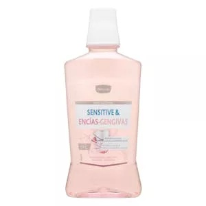 Enjuague bucal Sensitive & Encías Deliplus zero alcohol Mercadona