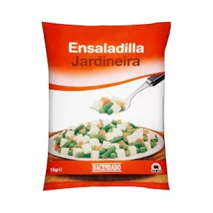 Ensaladilla Hacendado ultracongelada Mercadona