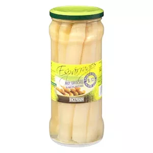 Espárragos muy gruesos Hacendado enteros Mercadona