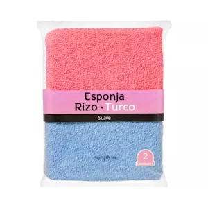Esponja de baño rizo suave Deliplus Mercadona