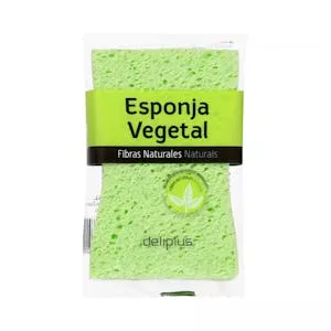 Esponja de baño vegetal fibras naturales Deliplus Mercadona