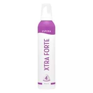 Espuma cabello Xtra Forte Deliplus fijación 4 Mercadona