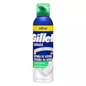 Espuma de afeitar piel sensible Gillette con aloe vera Mercadona