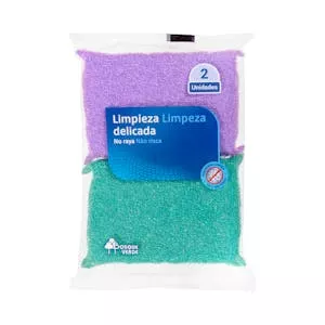 Estropajo almohadilla Bosque Verde limpieza delicada Mercadona