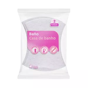 Estropajo baño Bosque Verde fibra blanca Mercadona